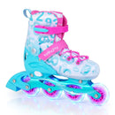 Kids Inline Skates with Light Up Wheels for Beginners Ages 9-14 by LJGDeals