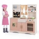 Kids Kitchen Playset with Microwave and Coffee Maker for Ages 3+ by LJGDeals