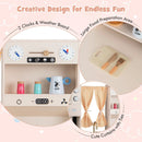 Kids Kitchen Playset with Microwave and Coffee Maker for Ages 3+ by LJGDeals