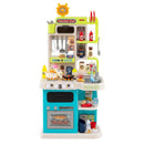 Kids Kitchen Playset Pretend Play Kitchen with Realistic Sounds and Lights by LJGDeals