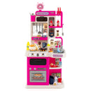 Kids Kitchen Playset Pretend Play Kitchen with Realistic Sounds and Lights by LJGDeals