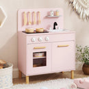 Kids Kitchen Playset with Cooking Accessories and Storage by LJGDeals