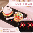Kids Kitchen Playset with Cooking Accessories and Storage by LJGDeals