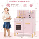 Kids Kitchen Playset with Cooking Accessories and Storage by LJGDeals
