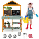 Kids Kitchen Playset with Root Viewer Planter and Rotatable Faucet by LJGDeals