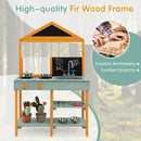 Kids Kitchen Playset with Root Viewer Planter and Rotatable Faucet by LJGDeals