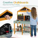 Kids Kitchen Playset with Root Viewer Planter and Rotatable Faucet by LJGDeals