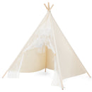 Kids Lace Teepee Tent Folding Children Playhouse with Bag by DirectDeals
