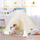 Kids Lace Teepee Tent Folding Children Playhouse with Bag by LJGDeals