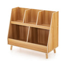 Kids Learning & Play Essentials Bundle - Bookshelf + 4-in-1 Activity Table Set + 360¬∞ Swivel Chair