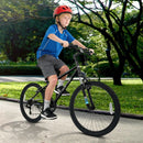 Kids Mountain Bike 20 24 Inch Child Bicycle for Boys Girls Aged 8+ Years Old Black by LJGDeals