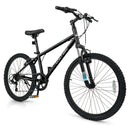 Kids Mountain Bike 20 24 Inch Child Bicycle for Boys Girls Aged 8+ Years Old Black