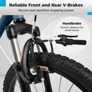 Kids Mountain Bike 20 24 Inch Child Bicycle for Boys Girls Aged 8+ Years Old Navy by LJGDeals