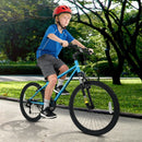 Kids Mountain Bike 20 24 Inch Child Bicycle for Boys Girls Aged 8+ Years Old Blue by LJGDeals