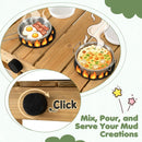 Wooden Mud Kitchen with Planter Box for Kids by LJGDeals