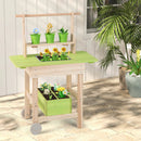 Kids Mud Kitchen with Removable Pots and Planting Trough by LJGDeals