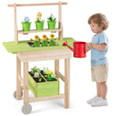 Kids Mud Kitchen with Removable Pots and Planting Trough by LJGDeals