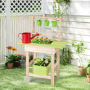 Kids Mud Kitchen with Removable Pots and Planting Trough by LJGDeals