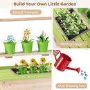 Kids Mud Kitchen with Removable Pots and Planting Trough by LJGDeals