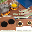 Kids Mud Kitchen with Planter Box and 13 Accessories