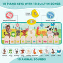 Kids Musical Mat Indoor Outdoor Animal Farm Piano by LJGDeals