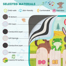 Kids Musical Mat Indoor Outdoor Animal Farm Piano