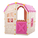 Kids Outdoor Playhouse with Openable Windows and Door for Indoor Room by LJGDeals