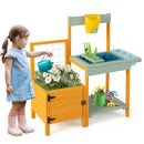 Kids Outdoor Potting Bench with See-Through Window by DirectDeals