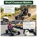 Kids Pedal Go Kart with Steering Wheel and Gear Shifter and Handbrake by LJGDeals