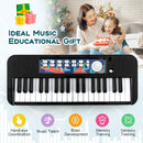 Kids Piano Keyboard 37-Key Kids Toy Keyboard Piano with Microphone for 3+ Kids by LJGDeals