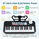 Kids Piano Keyboard 37-Key Kids Toy Keyboard Piano with Microphone for 3+ Kids by LJGDeals