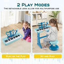 Kids Piano Keyboard 37-Key Kids Toy Keyboard Piano with Microphone for 3+ Kids by LJGDeals
