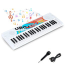 Kids Piano Keyboard 49 Keys Portable Electric Keyboard Piano with 8 Rhythms 8 Tones by LJGDeals