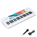 Kids Piano Keyboard 49 Keys Portable Electric Keyboard Piano with 8 Rhythms 8 Tones by LJGDeals