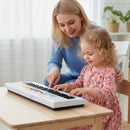 Kids Piano Keyboard 49 Keys Portable Electric Keyboard Piano with 8 Rhythms 8 Tones by LJGDeals