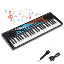 Kids Piano Keyboard 49 Keys Portable Electric Keyboard Piano with 8 Rhythms 8 Tones by LJGDeals