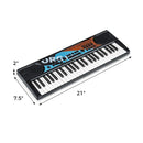 Kids Piano Keyboard 49 Keys Portable Electric Keyboard Piano with 8 Rhythms 8 Tones by LJGDeals