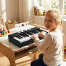 Kids Piano Keyboard 30 Keys Digital Piano with Music Stand for 3+ Years Old Beginners by LJGDeals