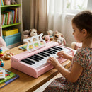 Kids Piano Keyboard 30 Keys Digital Piano with Music Stand for 3+ Years Old Beginners