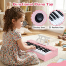 Kids Piano Keyboard 30 Keys Digital Piano with Music Stand for 3+ Years Old Beginners