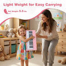 Kids Piano Keyboard 30 Keys Digital Piano with Music Stand for 3+ Years Old Beginners by LJGDeals