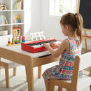 Kids Piano Keyboard 30 Keys Digital Piano with Music Stand for 3+ Years Old Beginners by LJGDeals