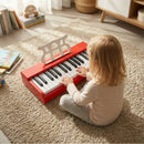 Kids Piano Keyboard 30 Keys Digital Piano with Music Stand for 3+ Years Old Beginners by LJGDeals