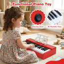 Kids Piano Keyboard 30 Keys Digital Piano with Music Stand for 3+ Years Old Beginners by LJGDeals