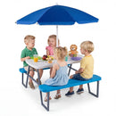 Kids Picnic Table with Benches Seats up to 4 by LJGDeals