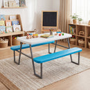 Kids Picnic Table with Benches Seats up to 4