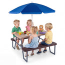 Kids Picnic Table with Benches Seats up to 4