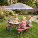 Kids Picnic Table with Benches Seats up to 4
