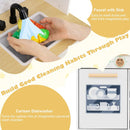 Kids Play Kitchen Children Toy Kitchen Playset with 2 Stoves and Rotation Knobs by LJGDeals