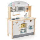 Wooden Pretend Kids Play Kitchen Set with Cooking Accessories by LJGDeals